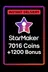 StarMaker 7016 Coins + 1200 Bonus Top Up