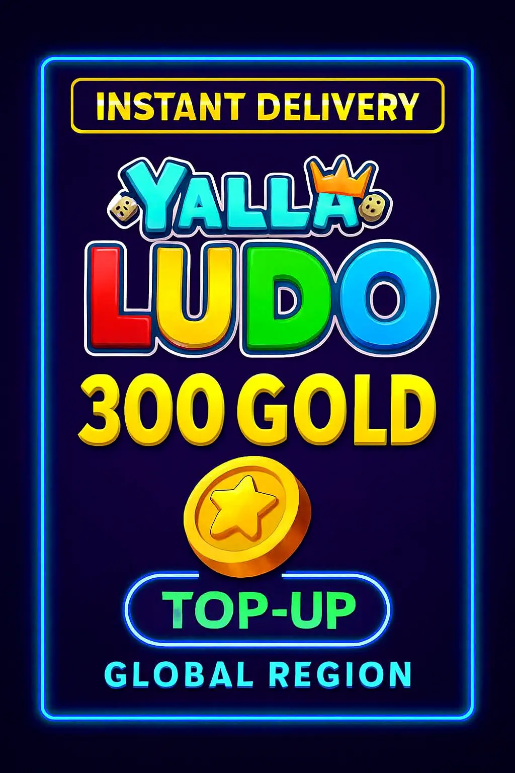 Yalla Ludo - 300 USD Zlatnika (Dopuna) Yalla Ludo - 300 USD Zlatnika (Dopuna)