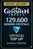 Genshin Impact 129600 кристаллов Генезиса пополнение