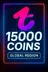 Tango 15000 Coins Top-Up (Global)