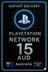 Cartão PSN 15 AUD AU