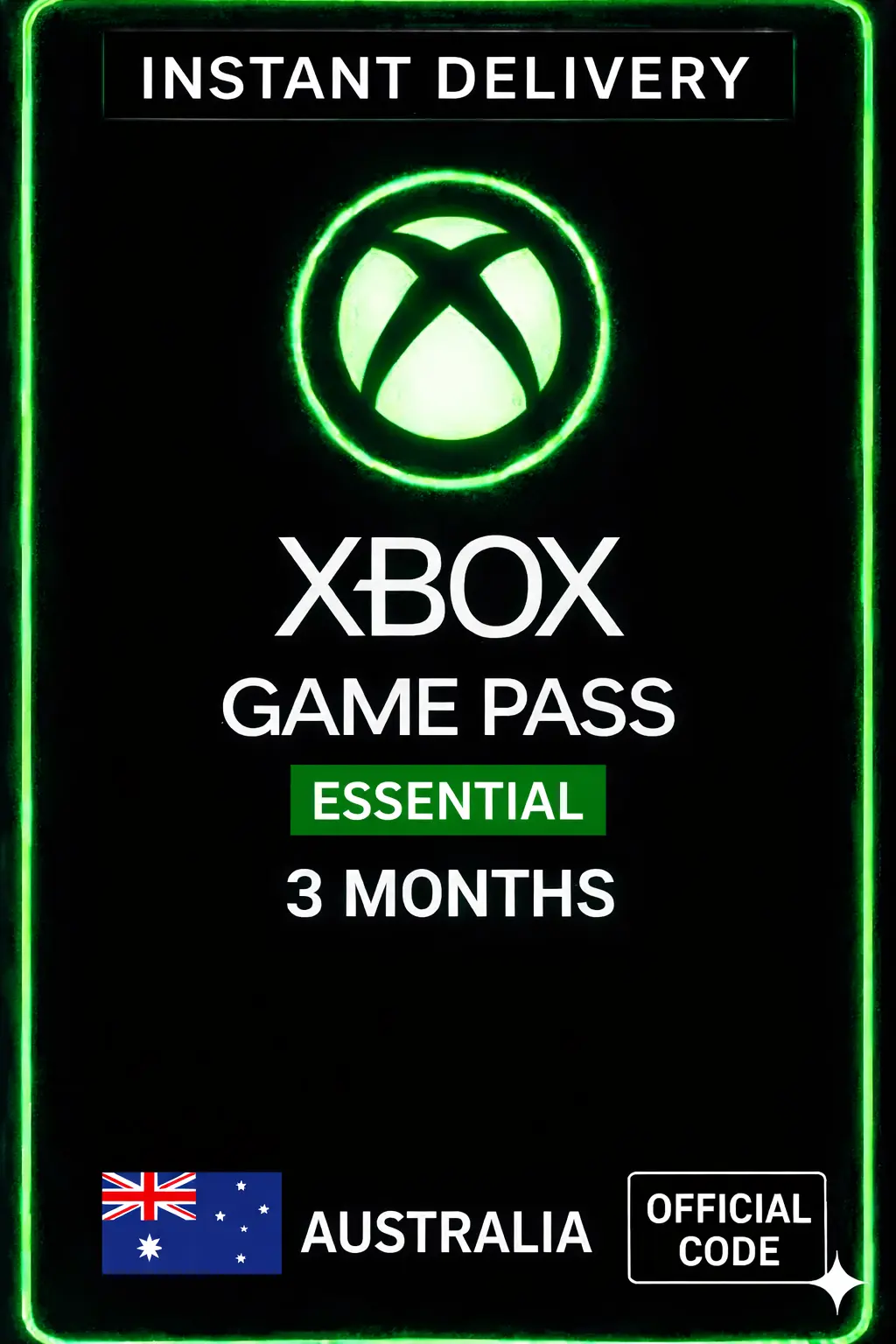 Xbox Game Pass Essential 3 Month - Australia