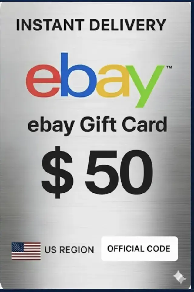 Carte-cadeau eBay 50 $ US