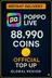Poppo Live - 88990 Κέρματα (Επαναφόρτιση)