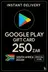Google Play Hediye Kartı - Güney Afrika ZAR 250