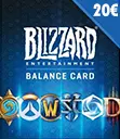 World Of Warcraft 20 € Carte Cadeau BattleNet (EU) World Of Warcraft 20 € Carte Cadeau BattleNet (EU)