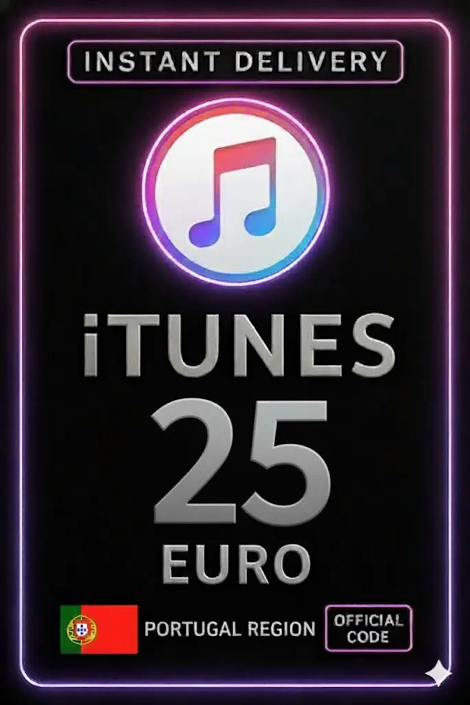 Cartão Presente iTunes 25 EUR PT Cartão Presente iTunes 25 EUR PT