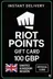 Riot Points 100 GBP - (Reino Unido)