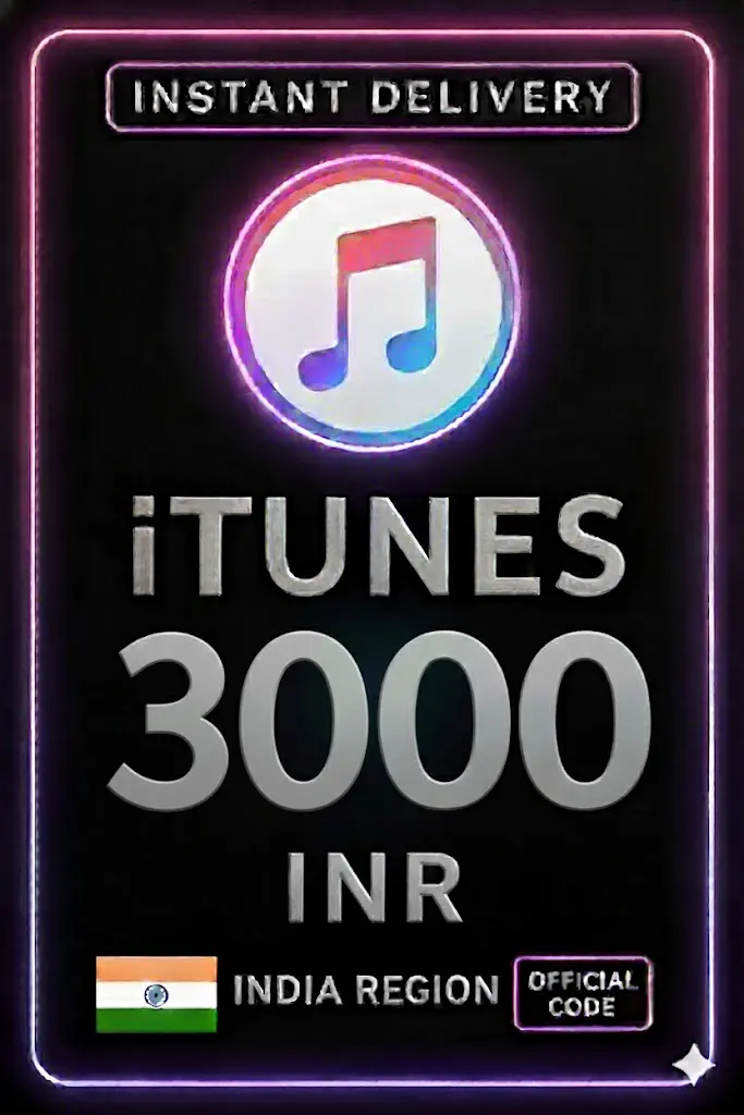 Подарочная карта iTunes Индия - 3000 INR Подарочная карта iTunes Индия - 3000 INR