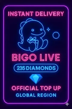 Bigo Live - 235 Diamanten (Aufladung)