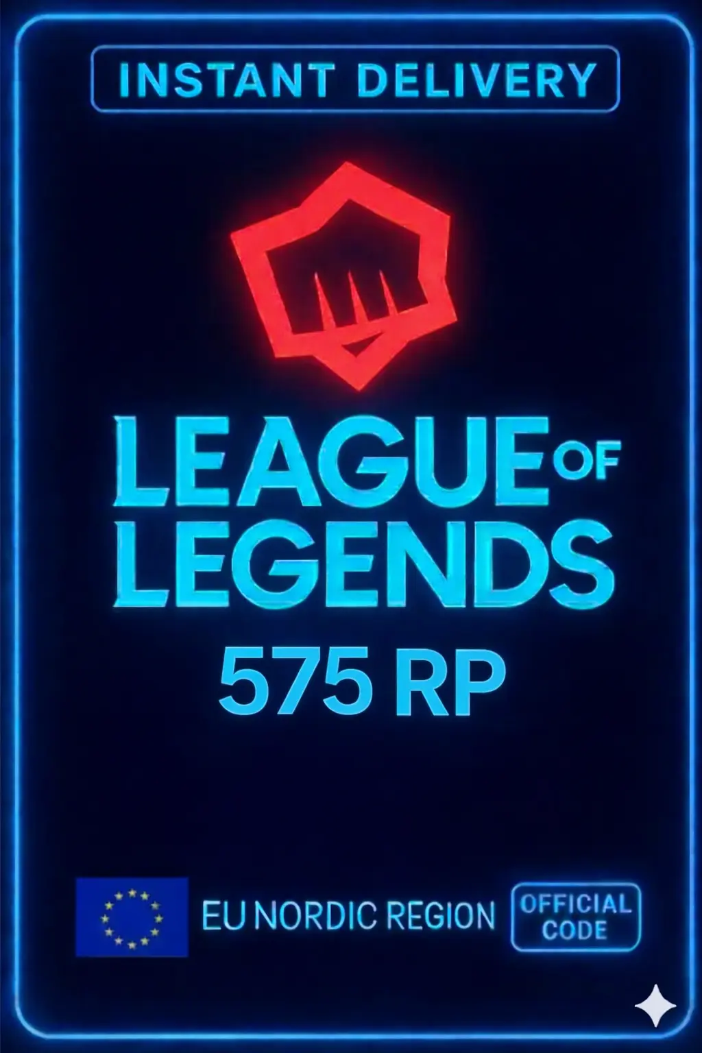 Riot Points - 575 RP (EU)