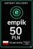 Empik 50 PLN