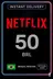Netflixcadeaukaart 50 BRL BR
