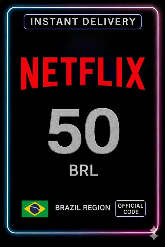 Netflix Geschenkkarte 50 BRL BR