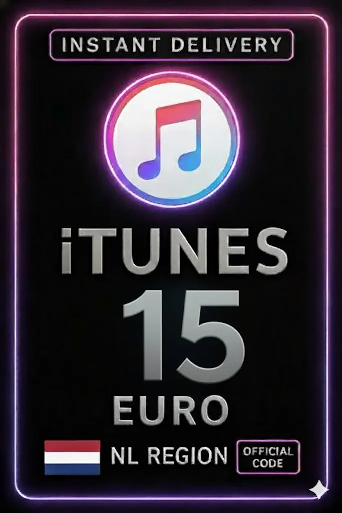 Tarjeta de Regalo de iTunes 15 EUR NL Tarjeta de Regalo de iTunes 15 EUR NL