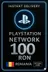 PSN Карта Румыния - 100 RON
