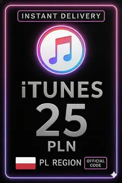iTunesギフトカード 25 PLN