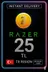 25 TL Razer Gold Pin