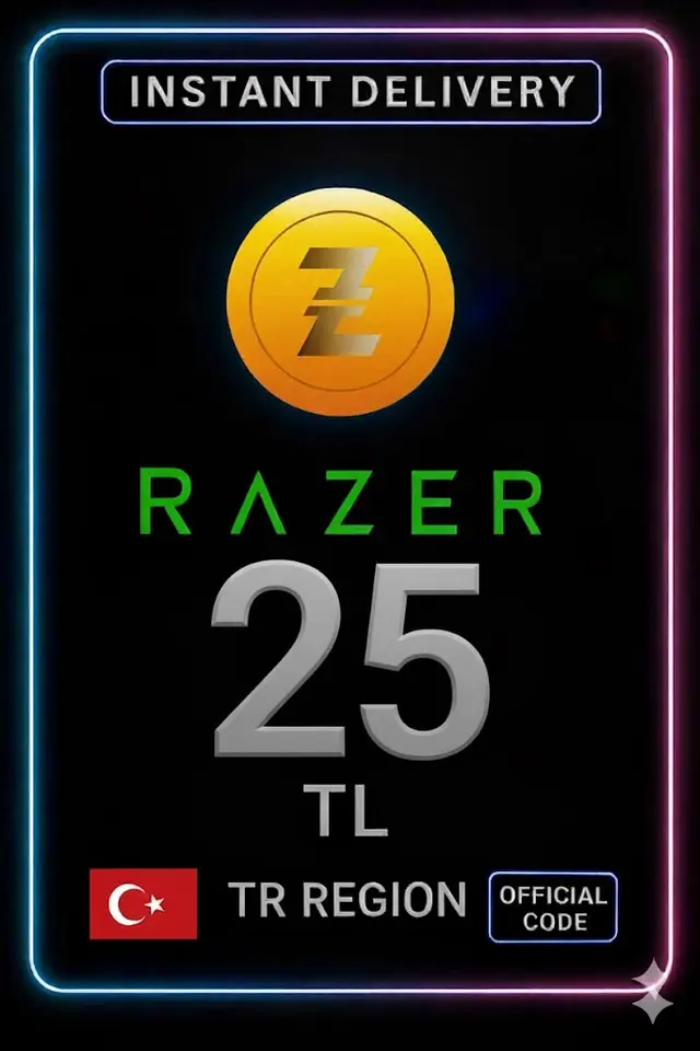 25 TL Razer Gold Pin