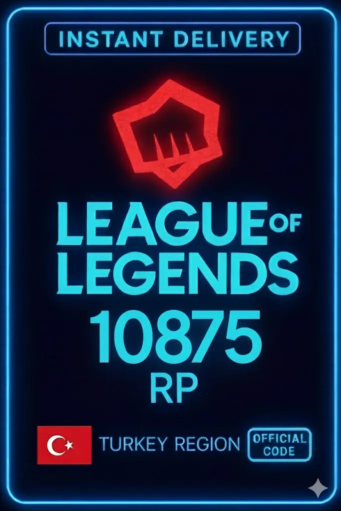 Riot Cash 2450 TRY - 10875 RP (Türkiye Sunucusu) Riot Cash 2450 TRY - 10875 RP (Türkiye Sunucusu)