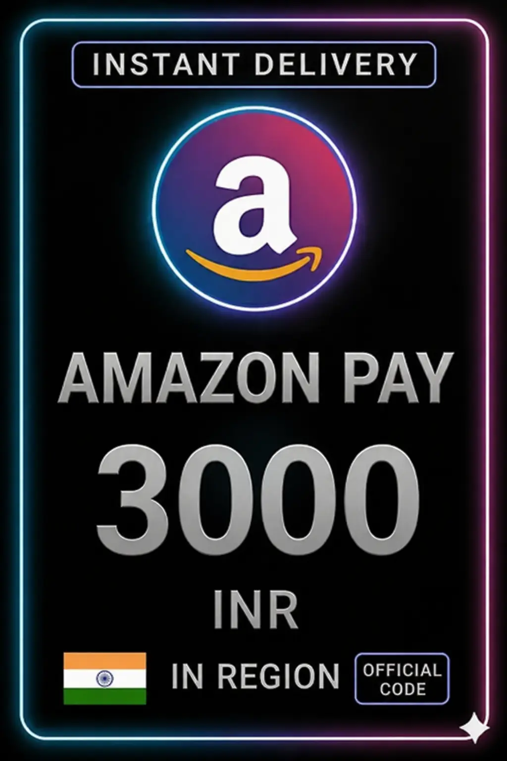 Amazon Pay Gift Card 3000 INR