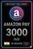 Amazon Pay Gift Card 3000 INR