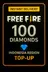 프리 파이어 100 다이아몬드 충전 (인도네시아)