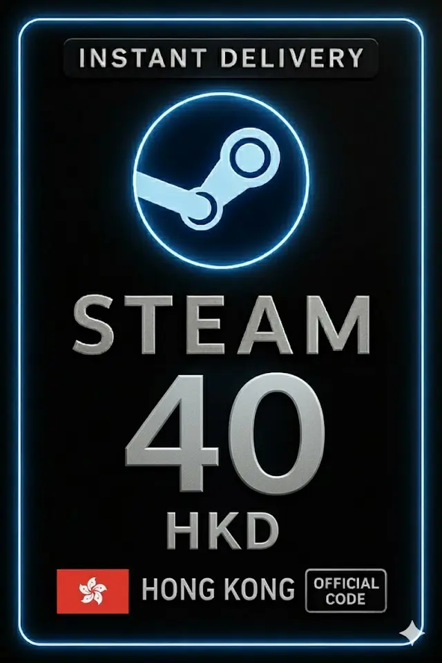 Steam Wallet Card 40 HKD