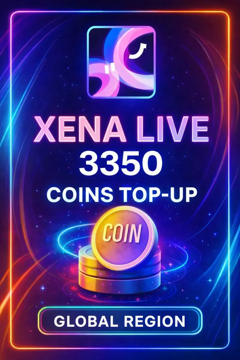 Xena Live - 3350 Koin Yükleme (Küresel)