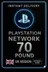 Playstation PSN Card 70 Pound
