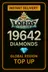 Lords Mobile 19642 Diamantes Recarga