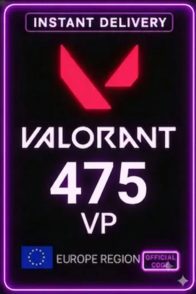 Valorant Points 5€ - 475 VP (EU Server)