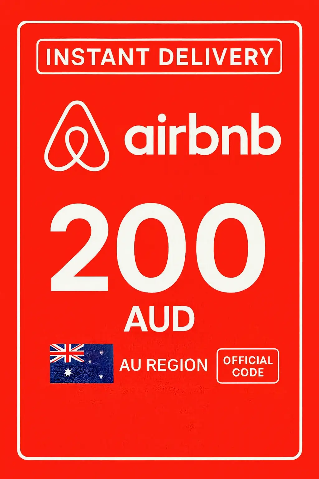 Airbnb Ajándékkártya - 200 AUD (Ausztrália)