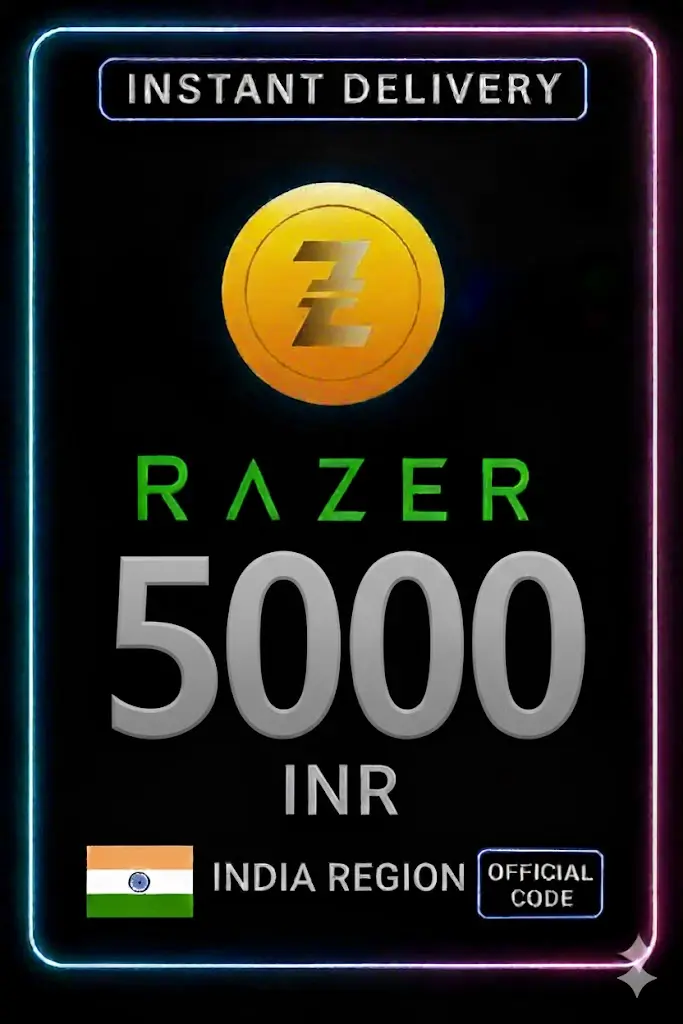 Razer Gold India INR 5000 Razer Gold India INR 5000