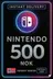 Nintendo eShop 500 NOK - შეზღუდული პრომო