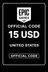 Fortnite 15 USD