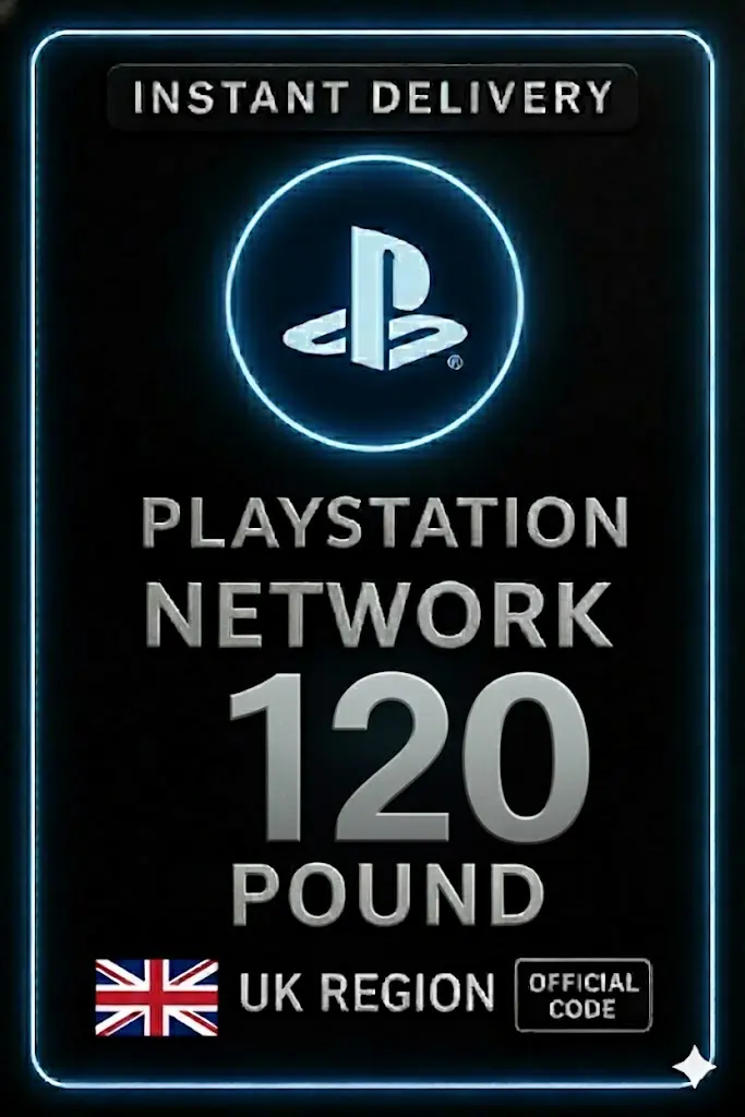 Playstation PSN Card 120 Pound Playstation PSN Card 120 Pound