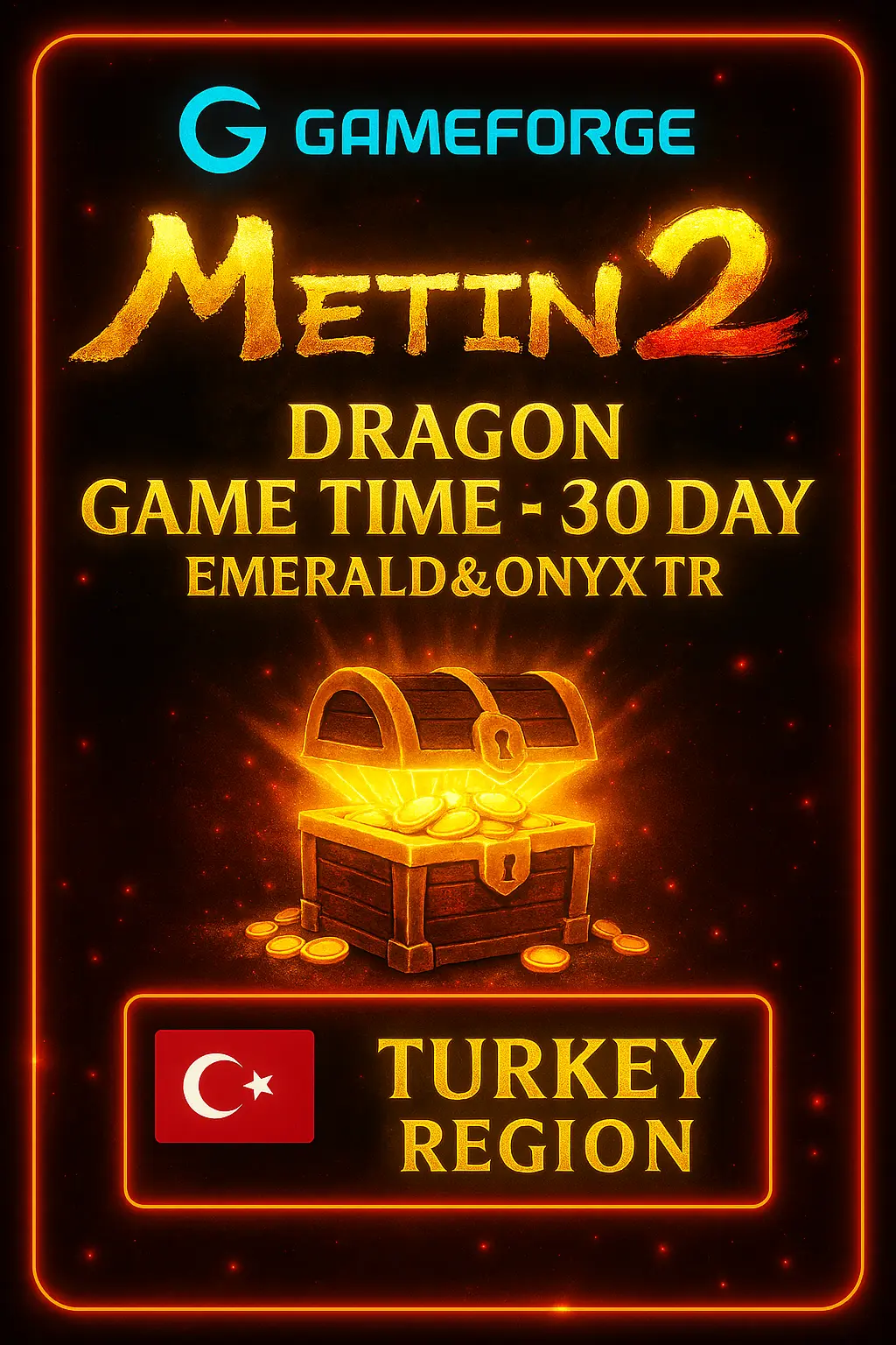 Metin2 Drachen Spielzeit - 30 Tage (Smaragd&Onyx TR) Metin2 Drachen Spielzeit - 30 Tage (Smaragd&Onyx TR)