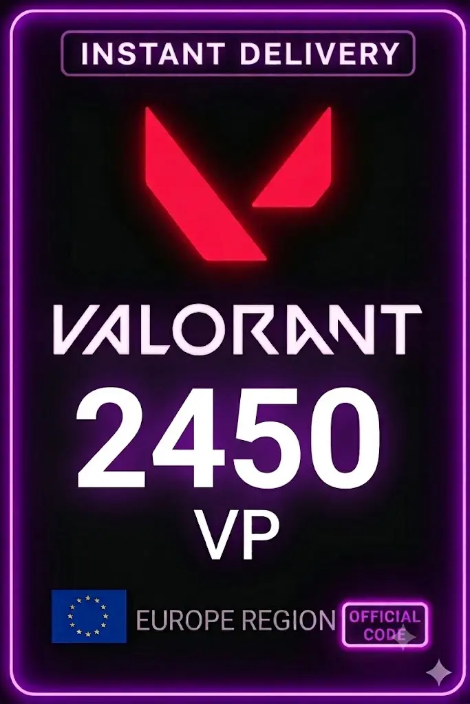 Valorant Points 2450 VP (EU Server)