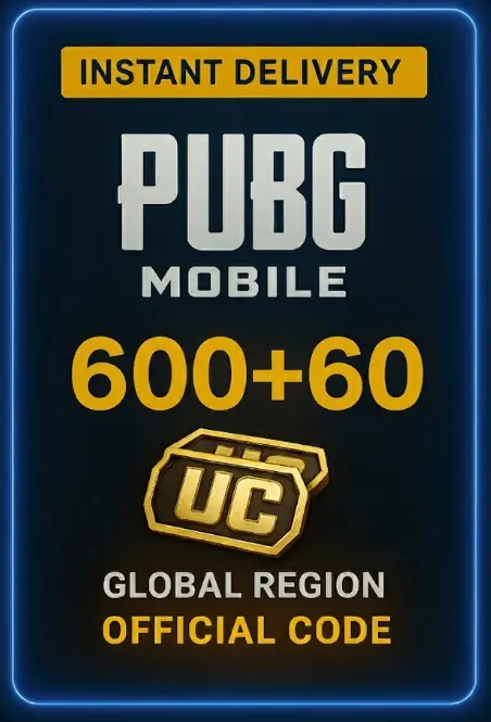 PUBG Mobile - 600+60 UC
