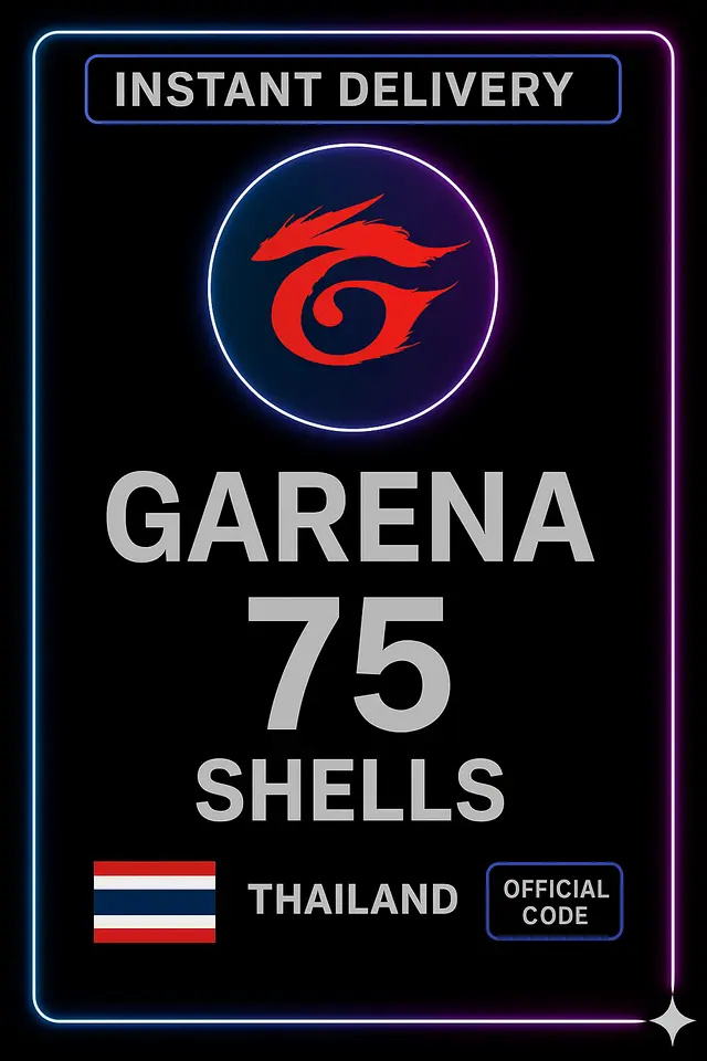 75 Garena Shells (TH)