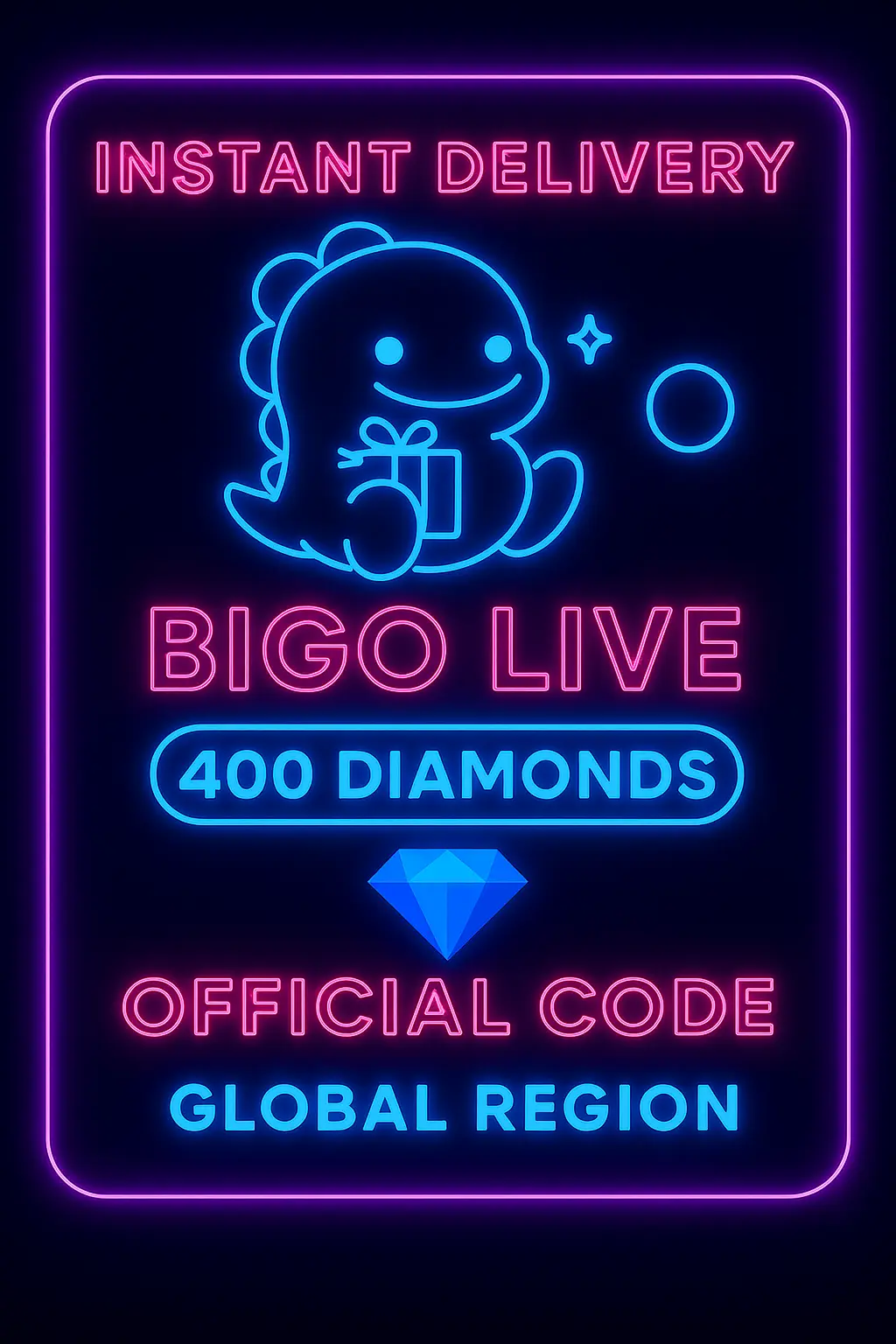 Bigo Live - 400 Diamonds (Global) Bigo Live - 400 Diamonds (Global)