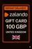 כרטיס מתנה של זלאנדו - 100 ליש"ט (בריטניה)