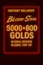Blood Strike 5000+800 Golds Top-Up
