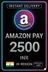 Amazon Gift Card 2500 INR