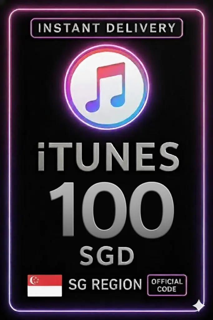 iTunes Gift Card 100 SGD iTunes Gift Card 100 SGD