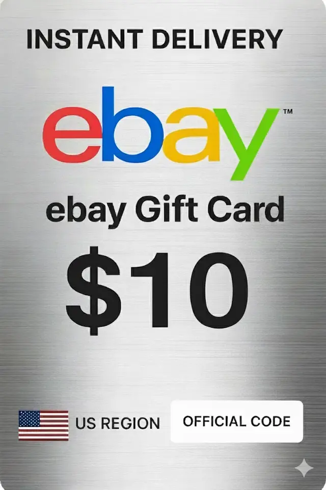 Carte-cadeau eBay 10 $ US