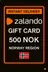 Zalando 礼品卡 - 500 挪威克朗 (挪威)