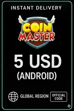 Coin Master (Android) - 5 $ US