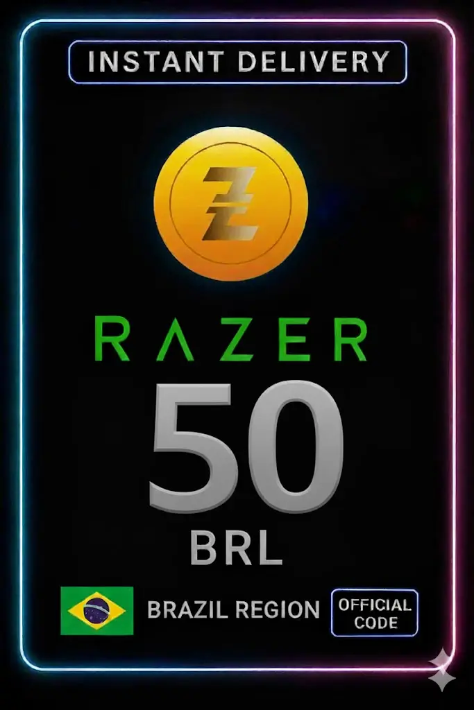 Razer Gold 50 BRL Razer Gold 50 BRL
